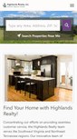 Mobile Screenshot of highlandsrealtyinc.com